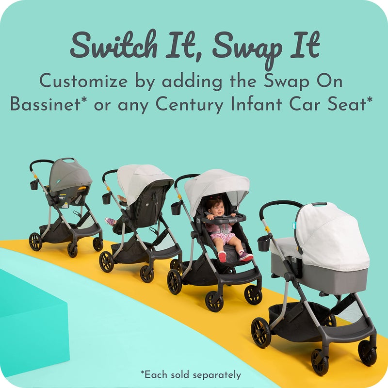 Century Swap On Modular Stroller - Image 4