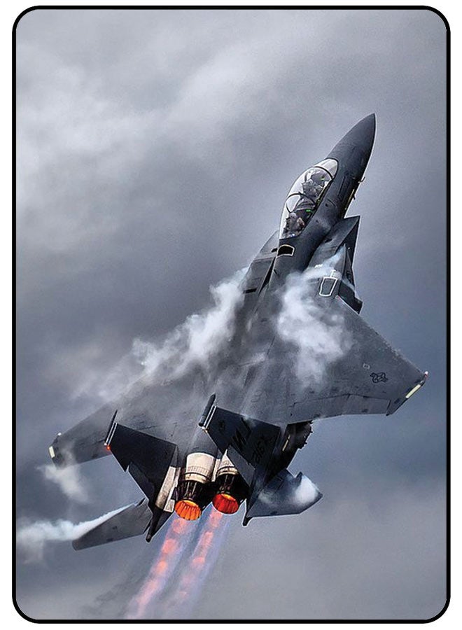 AMINA ALSHEBLI Protective Case Cover For Samsung Galaxy Tab S3 9.7 Inch 2017 Fighter Jet - Image 1