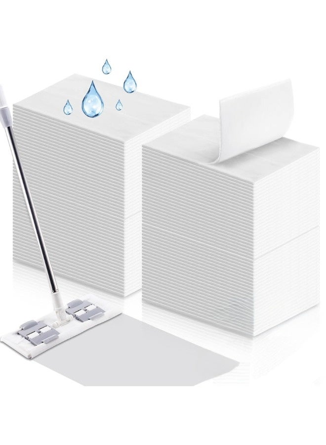 XL Wet Mop Pads 21 x 40 cm – 20 Counts Disposable Mop Cloths, Compatible with Sweeper, Ideal for Hardwood, Wood, Tile, and Multi-Surface Cleaning - Image 1