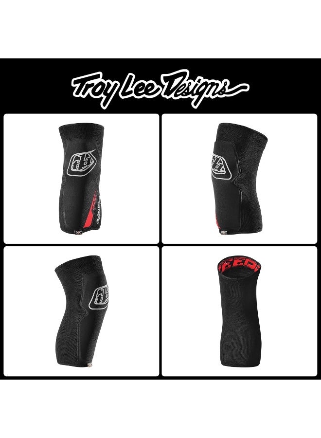 TLD Troy Lee Designs Speed Adult Knee Guard BMX Body Armor - Black - Image 2