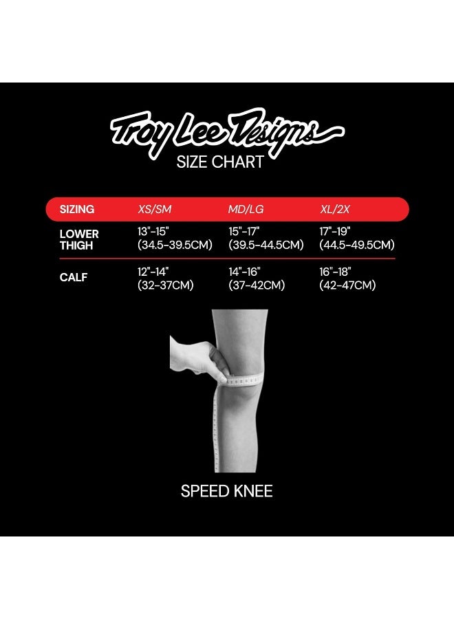 TLD Troy Lee Designs Speed Adult Knee Guard BMX Body Armor - Black - Image 4