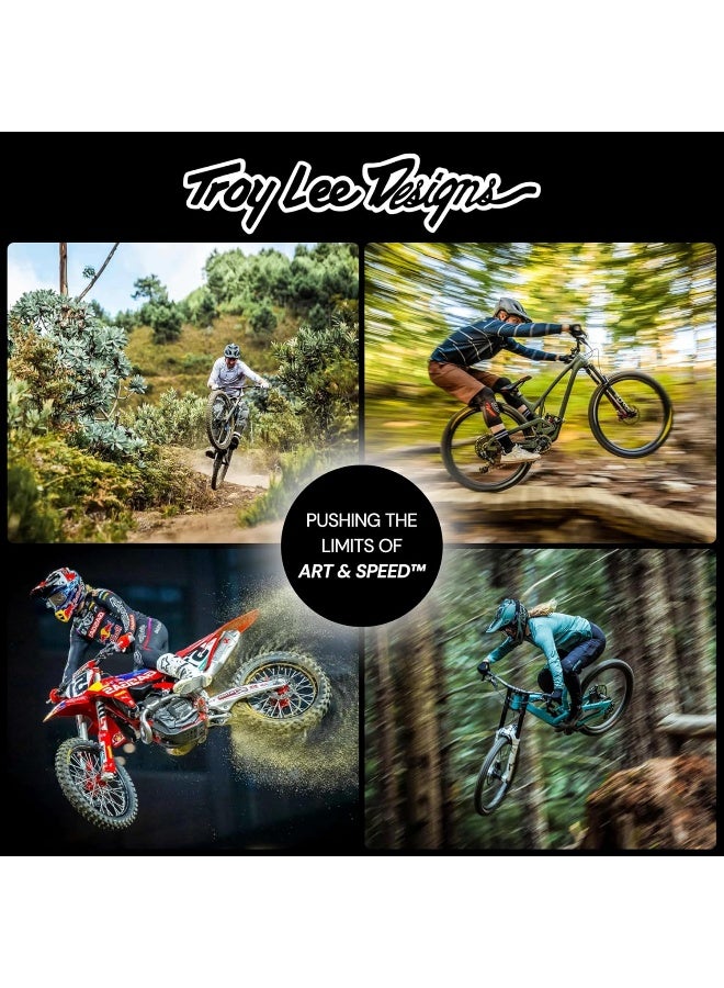 TLD Troy Lee Designs Speed Adult Knee Guard BMX Body Armor - Black - Image 5