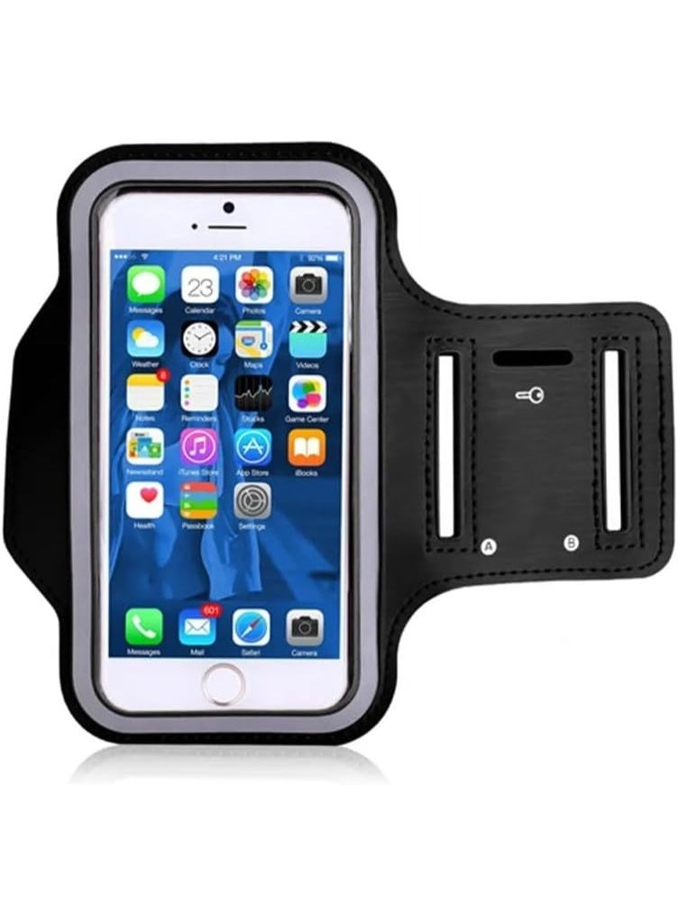 Sweat-resistant sports arm phone holder compatible with phones up to 6.5 inches - Multi-color (for running, exercise, and cycling) - Image 2