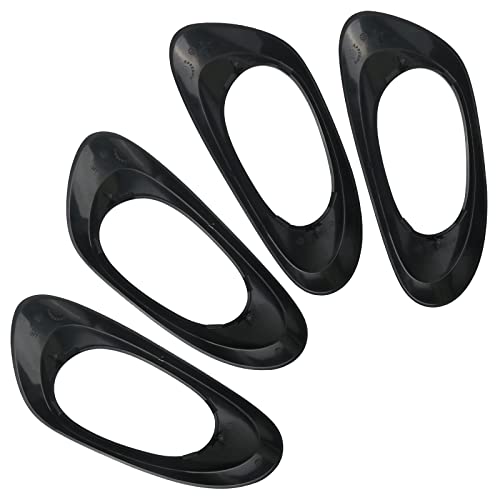 APPERFiT Interior Door Handle Bezel Trim Cover (4pcs) Compatible with Chevy Trailblazer 2002-2009 Replaces 15214501 15214502 15214506 15214507 - Image 2