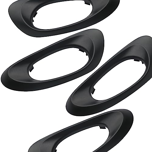 APPERFiT Interior Door Handle Bezel Trim Cover (4pcs) Compatible with Chevy Trailblazer 2002-2009 Replaces 15214501 15214502 15214506 15214507 - Image 3
