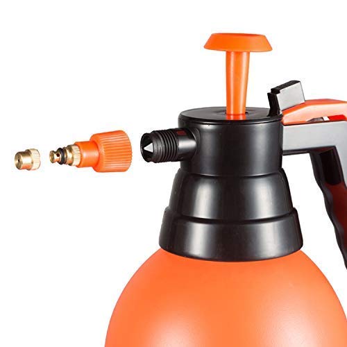 YUVCON Spray Bottle for Plants, Gardening Water Pump Sprayer with 2 Liter Capacity, Works in Jet & Sprinkle Mode, Pressure Pump (2 Litre Red) - Image 2