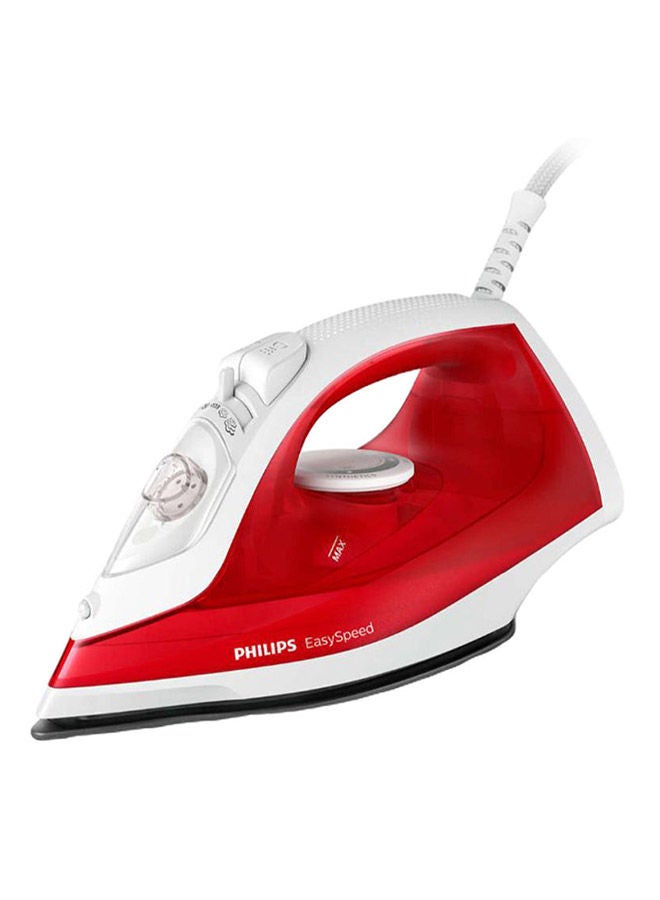 Philips Easyspeed Steam Iron 220 ml 2000 W GC1742/46 Red/White - Image 1