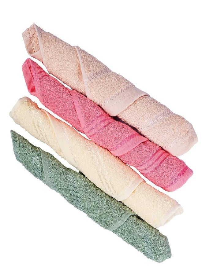 ORAS Cotton Small Size Handkerchief/Rumal/Face Towel | Extra Soft and Super Absorbent for Women's - Set of 6 (10" x 10" inch) Casual Style - Multicolored - Image 5