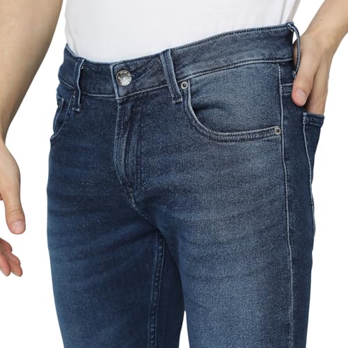 Spykar Men's Kano Slim Fit Mid-Rise Casual Jeans - Image 2