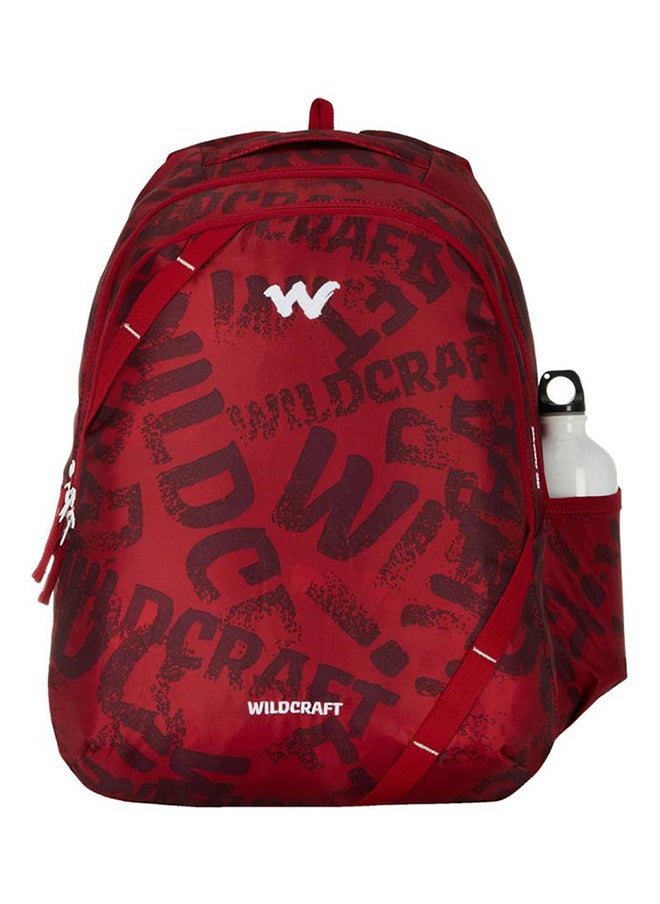 WILDCRAFT - Wildcraft Typo Grung Bravo 35 Backpack Red - Image 1