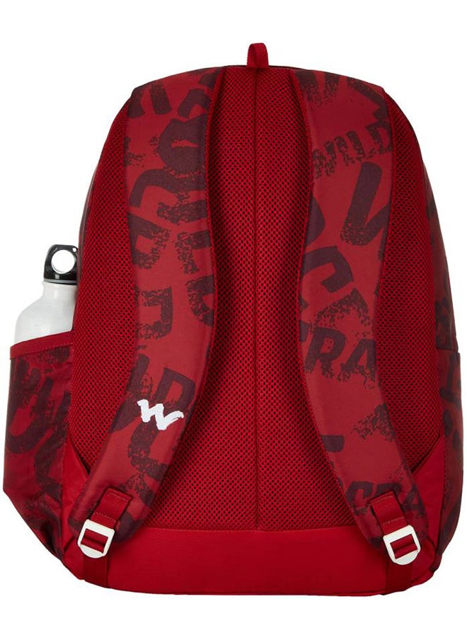WILDCRAFT - Wildcraft Typo Grung Bravo 35 Backpack Red - Image 1