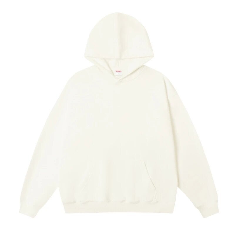 460G Pearl Cotton Fleece Hooded Clothing Tide Brand Dropped Shoulder Ins Wind Padded Hoodie For Men And Women - Image 1