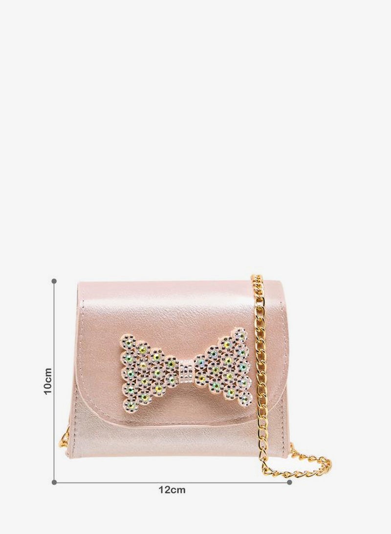 Flora Bella By Shoexpress Crossbody Bag with Chain Strap - Image 2