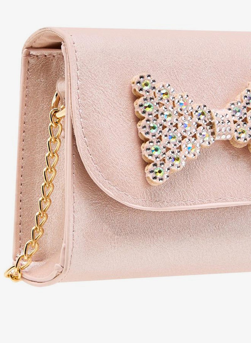 Flora Bella By Shoexpress Crossbody Bag with Chain Strap - Image 5