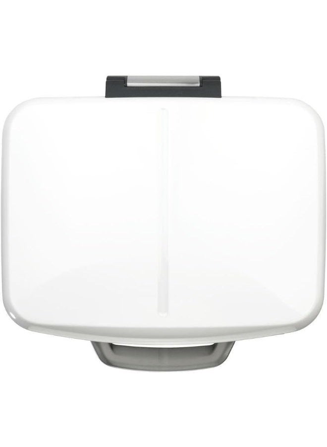 Wenko Wenko Pedal Bin Primo, Easy-Close, White 2 x 20 Liter - Image 5