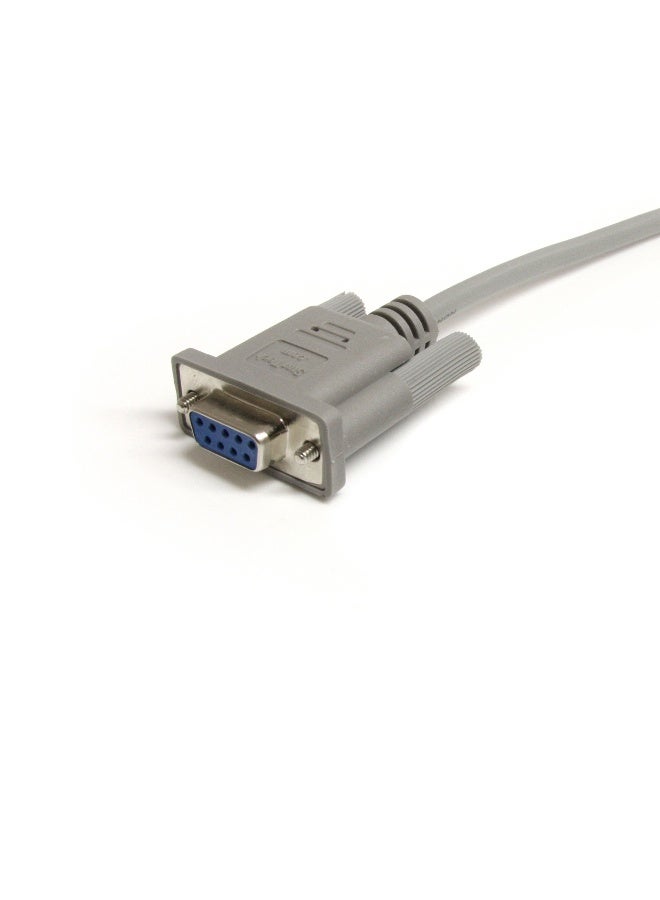 StarTech.com 6ft Straight Through Serial Cable - DB9 M/F (MXT100) Gray - M/F - Image 2