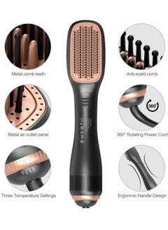 IONIC Professional Hair Dryer 1200W, High-Power Blow Dryer for Fast Drying, Ionic Technology for Frizz-Free Hair, Lightweight, Ergonomic Design for Salon-Quality Results at Home.  - Image 4