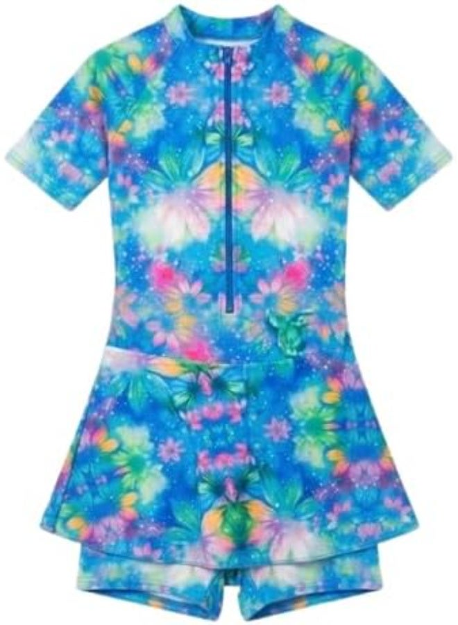 Girls' swimsuit - lightweight, comfortable, quick-drying beachwear with high elasticity for water activities and trips (code 400) - Image 3