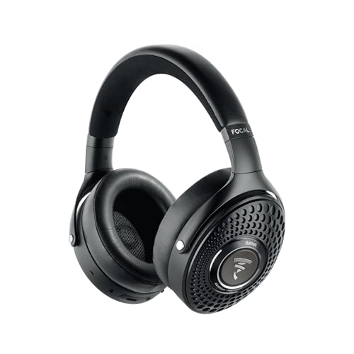 Focal BATHYS Over Ear HiFi Bluetooth Wireless Headphones with Active Noise Cancelation (Black Stealth) - Image 1