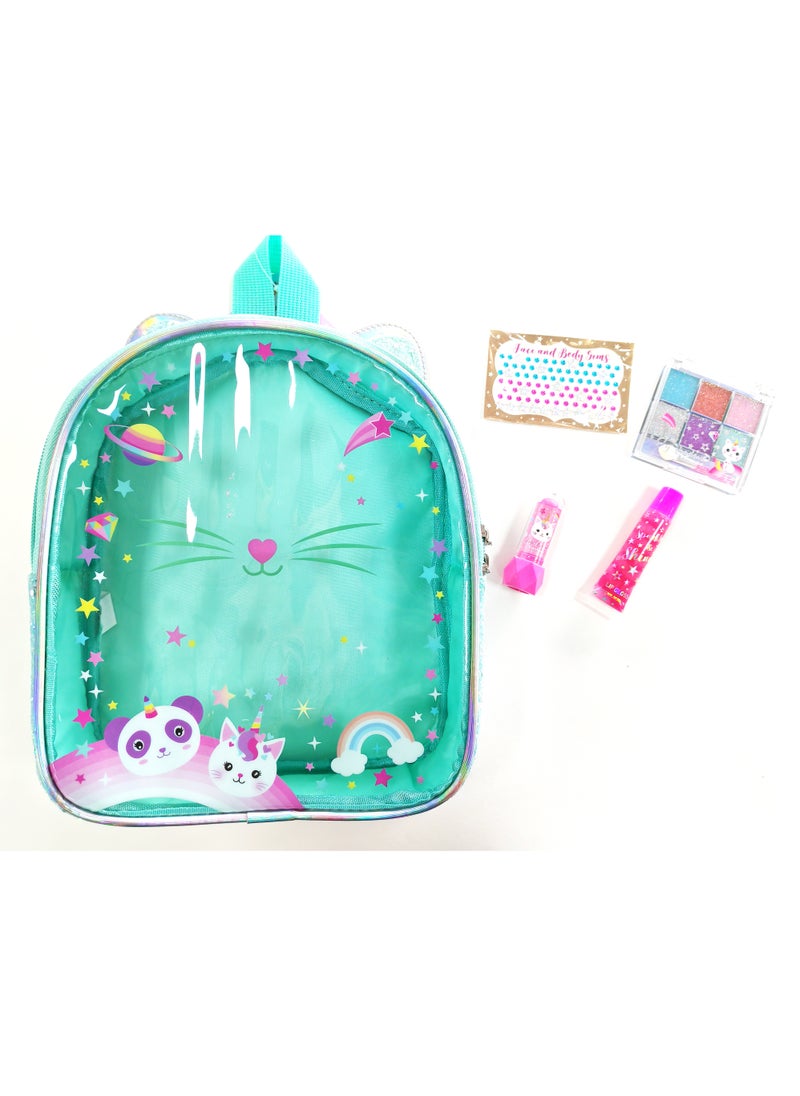 Hot Focus - Hot Focus Caticorn Beauty Mini Backpack - Image 1