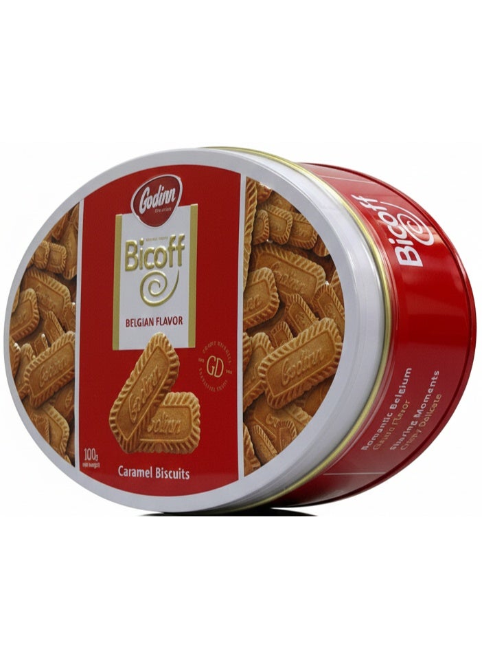Godinn Bicoff Belgian Flavor Caramel Biscuits 100g - Image 2