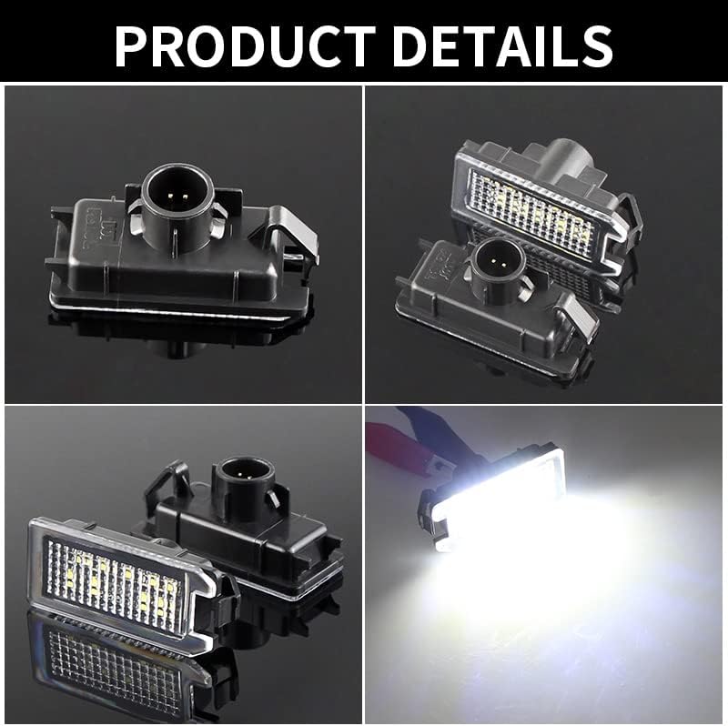 DEMULAX LED License Plate Lights for Fiat and Maserati - Image 4