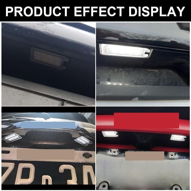 DEMULAX LED License Plate Lights for Fiat and Maserati - Image 5