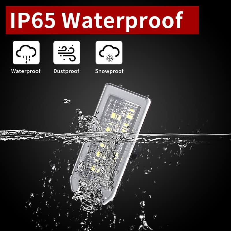 DEMULAX LED License Plate Lights for Fiat and Maserati - Image 3