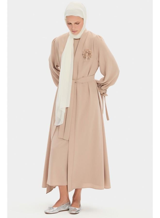 جون عباية مطرزة بتفاصيل حجرية نسائية من جوني - Image 2