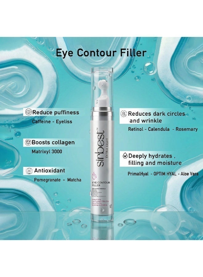 Sirbest Eye Contour Filler – Under Eye Cream for Dark Circles, Puffiness & Fine Lines | 17 ml - Image 4