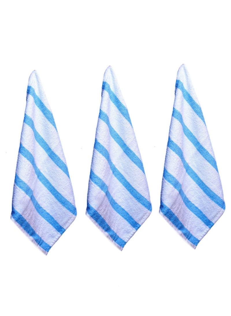 AZM 3 Piece Face Towel Set 32x32 CM - Image 3