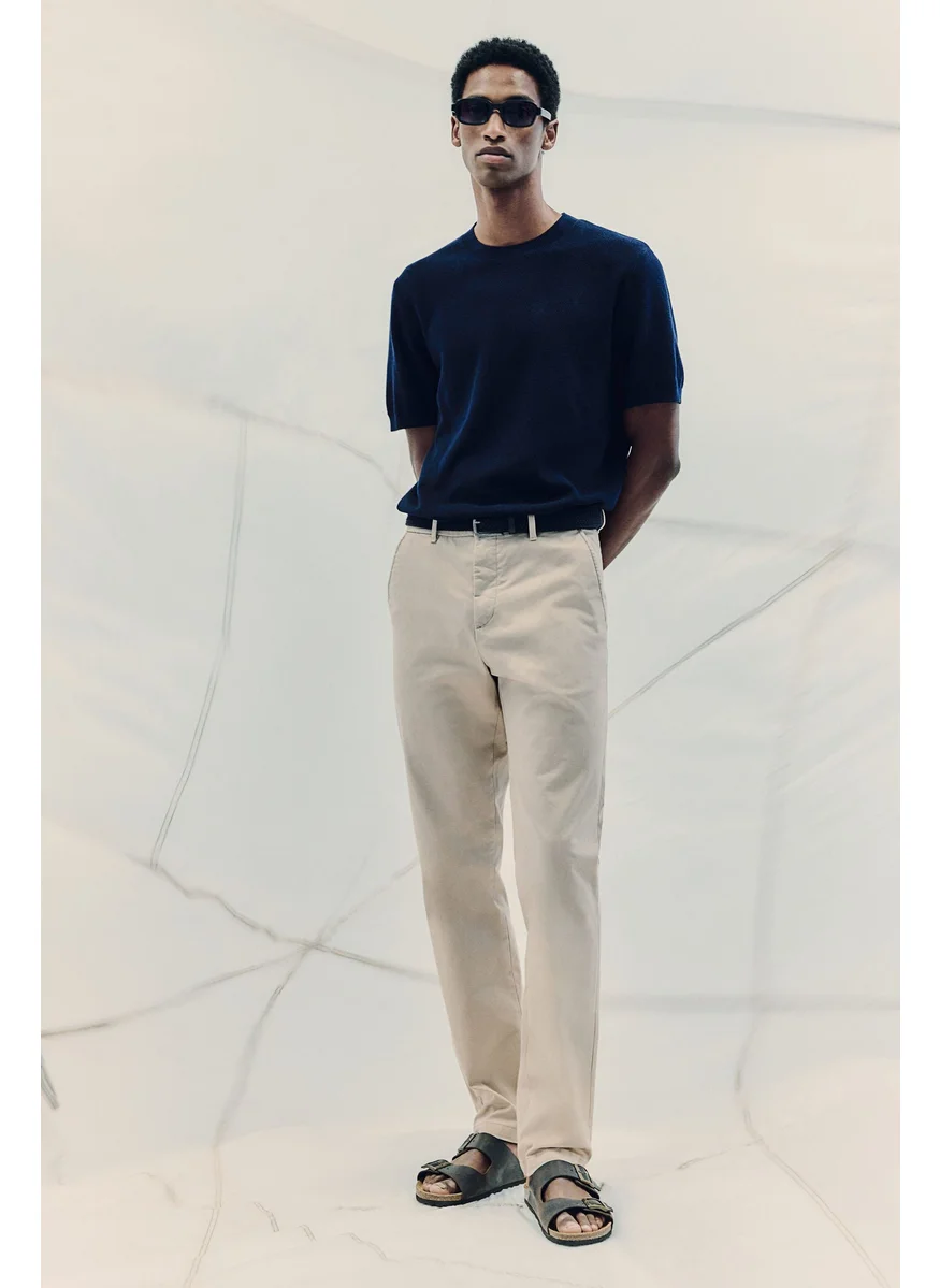 H&M Slim Fit Cotton Chinos