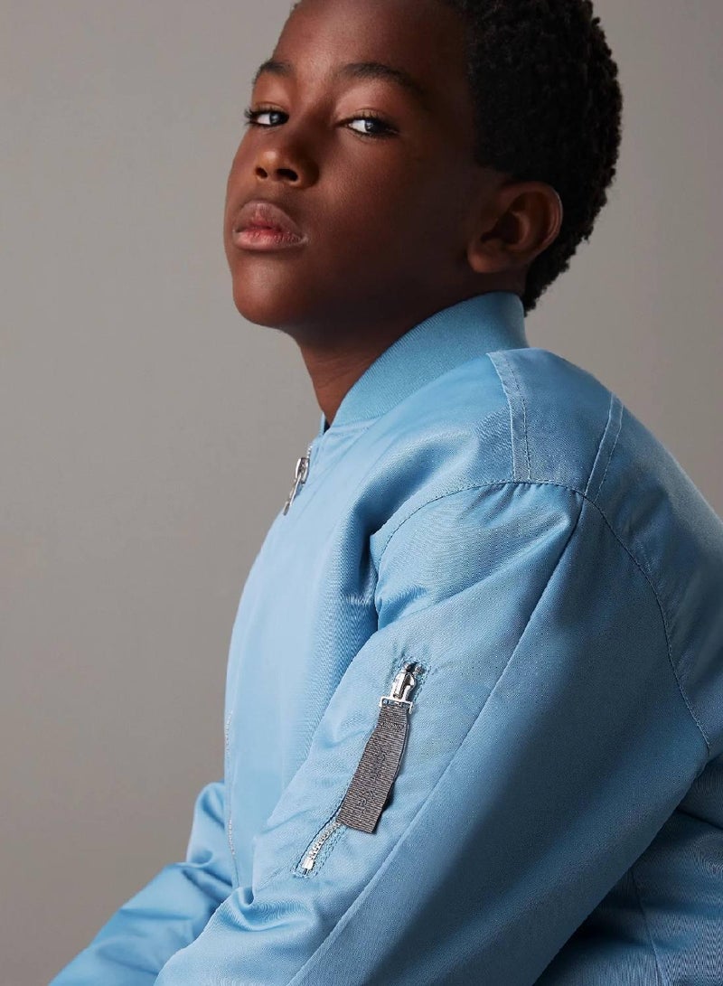 Calvin Klein Jeans Boxy Padded Bomber Jacket - Image 3