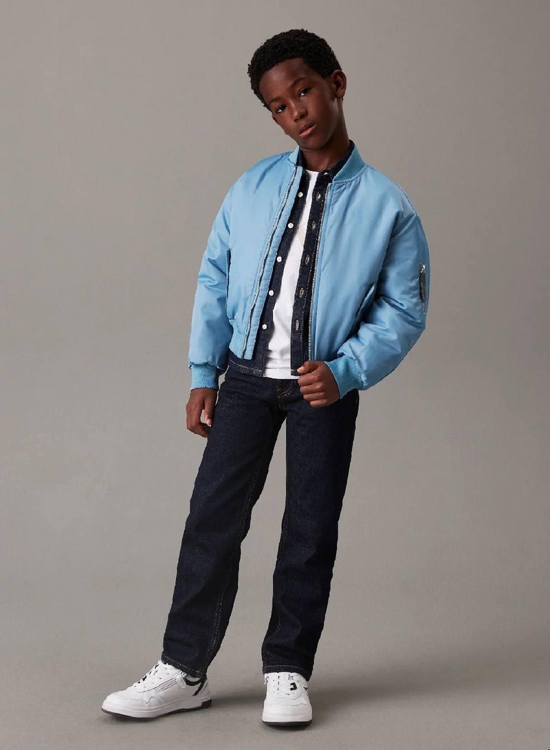 Calvin Klein Jeans Boxy Padded Bomber Jacket - Image 4