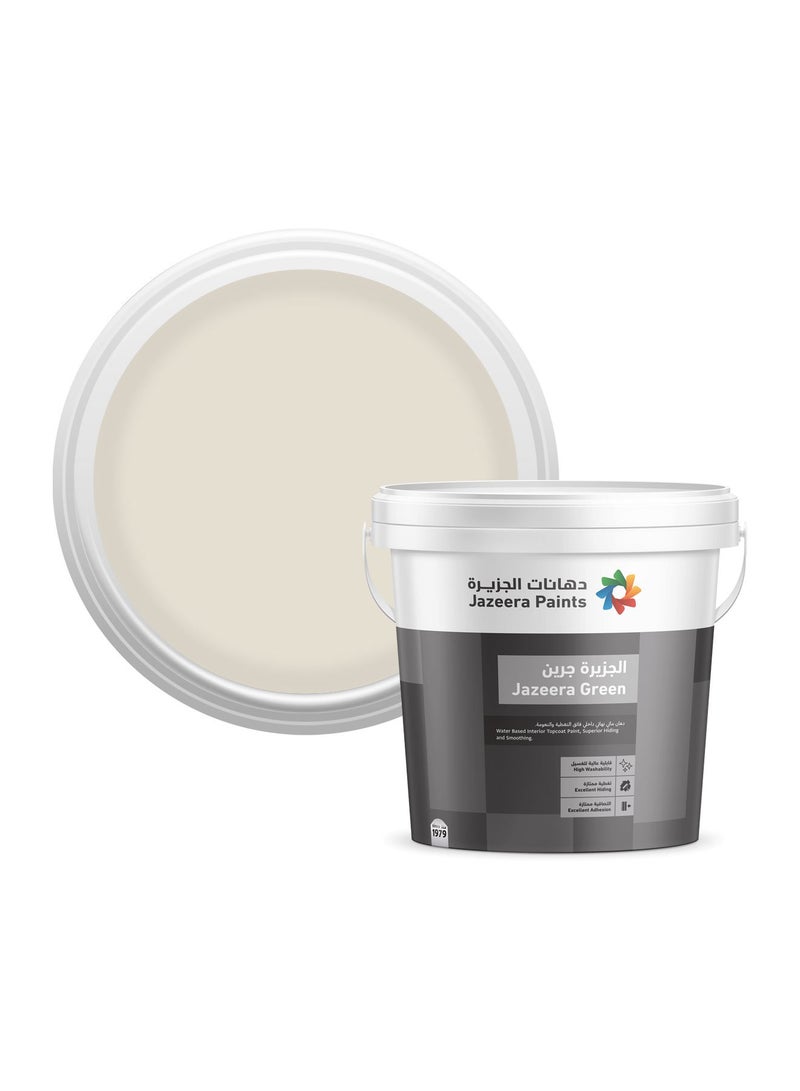 Jazeera Paints Green Interior Walls Paints Silk (color :French Latte) 3L - Image 1