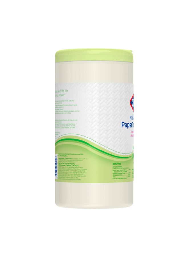 Clorox 75-Piece Jasmine Scented Multi-Purpose Paper Towel Wipes 2 x 3 x 4 cm 3597291 - Image 2