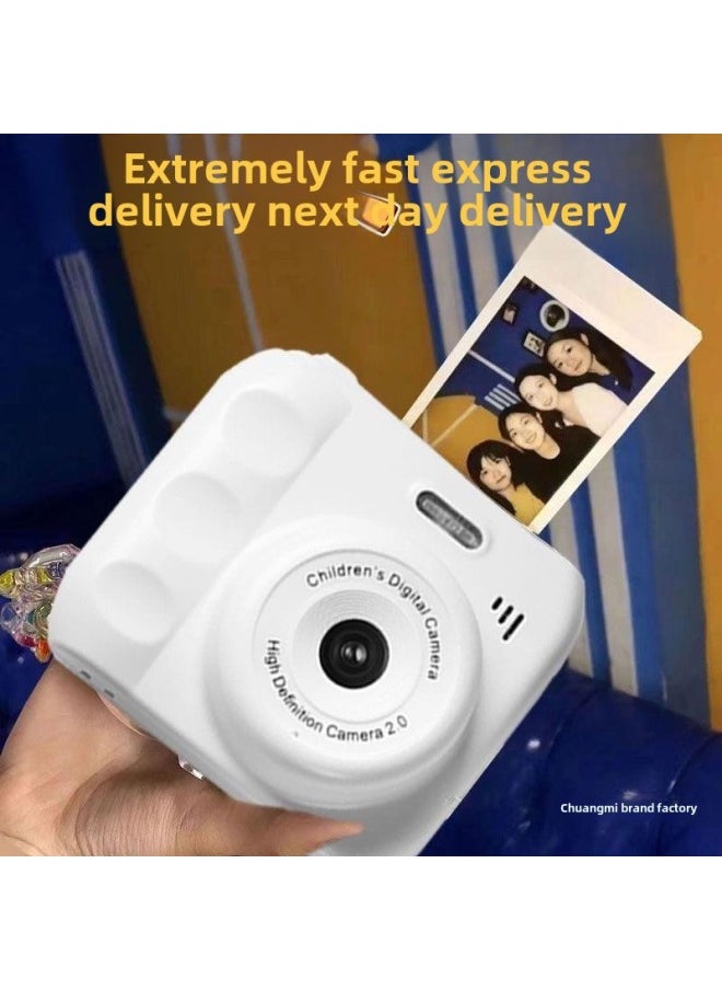 Generic High-definition Double-camera Cute Digital Camera, Students On Campus Can Take Photos And Upload Mobile Phone Cameras.-Body Color:Hd Dual Camera Pink  -  - Image 4