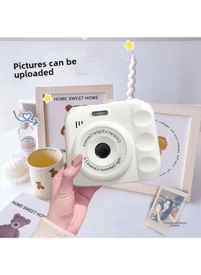 Generic High-definition Double-camera Cute Digital Camera, Students On Campus Can Take Photos And Upload Mobile Phone Cameras.-Body Color:Hd Dual Camera Pink  -  - Image 3