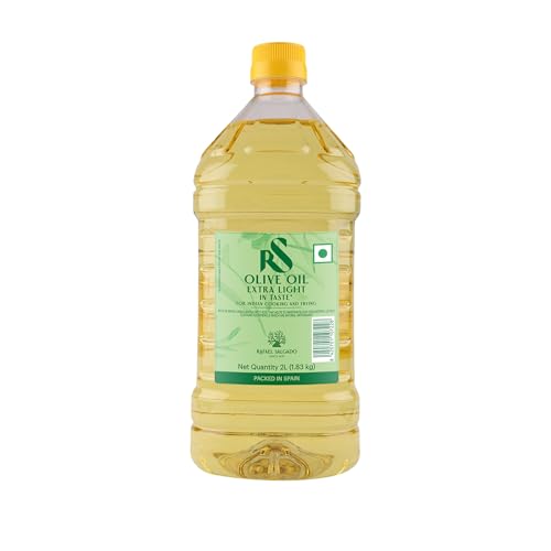 Rafael Salgado Extra Light Olive Oil |Good for Indian Cooking and Frying | Made & Packed in Spain | Rich in Antioxidants - 75% MUFA| Pet - 2 Liters - Image 1