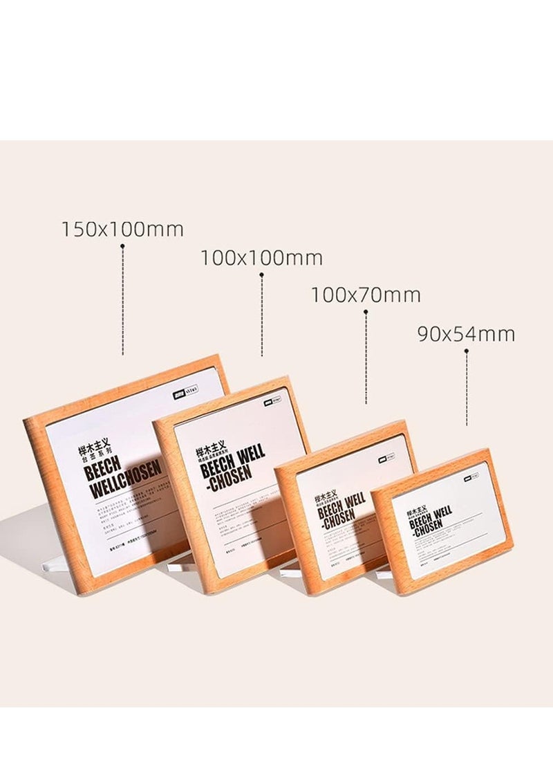 Eckek 2 Pack Acrylic Label Holder Price Tag Displays Sign Holder Wood Base Table Top Sign Stand - pzsku/Z5971BCD6C52F59B70EC2Z/45/_/1731741046/473c5492-3149-4575-9d7b-c6d2dd642703