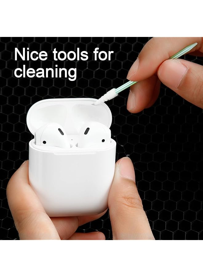 Azonee 200 Pcs Mini Spiral Pointed Tipped Foam Swab Multi Purpose Cleaning Stick For Camera Optical Lens Equipment Electronics Inkjet Printer - Image 4