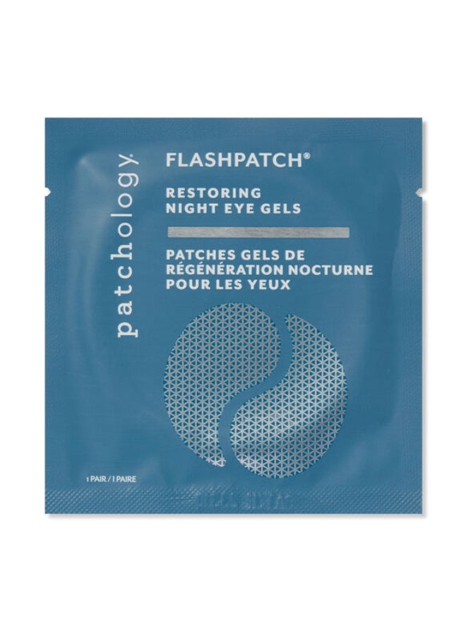 Patchology FlashPatch™ Restoring Night Eye Gels - Single  13G - Image 1