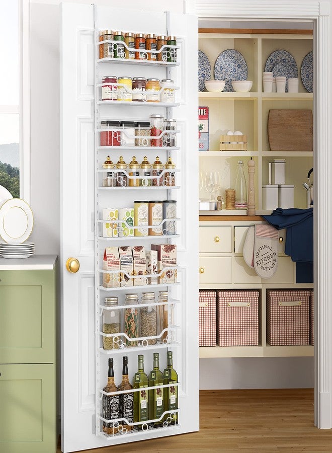 Moforoco Over The Door Pantry Organizer White - Image 1