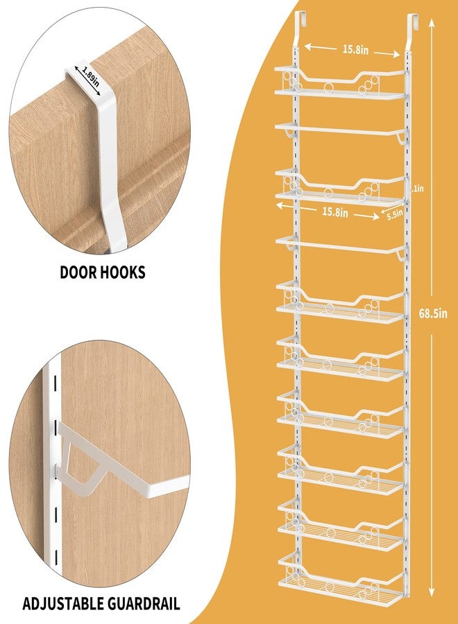 Moforoco Over The Door Pantry Organizer White - Image 3