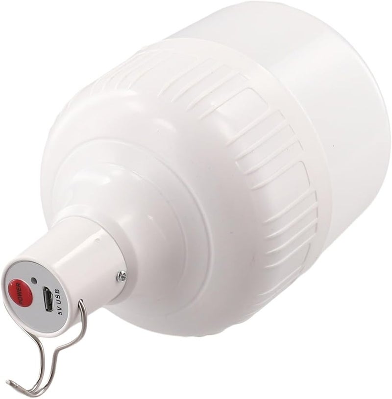 Rechargeable LED Light Bulb 40 200W Portable Camping Outdoor Lamp USB Charging Adjustable Brightness Weatherproof 100W 95mm - Image 1