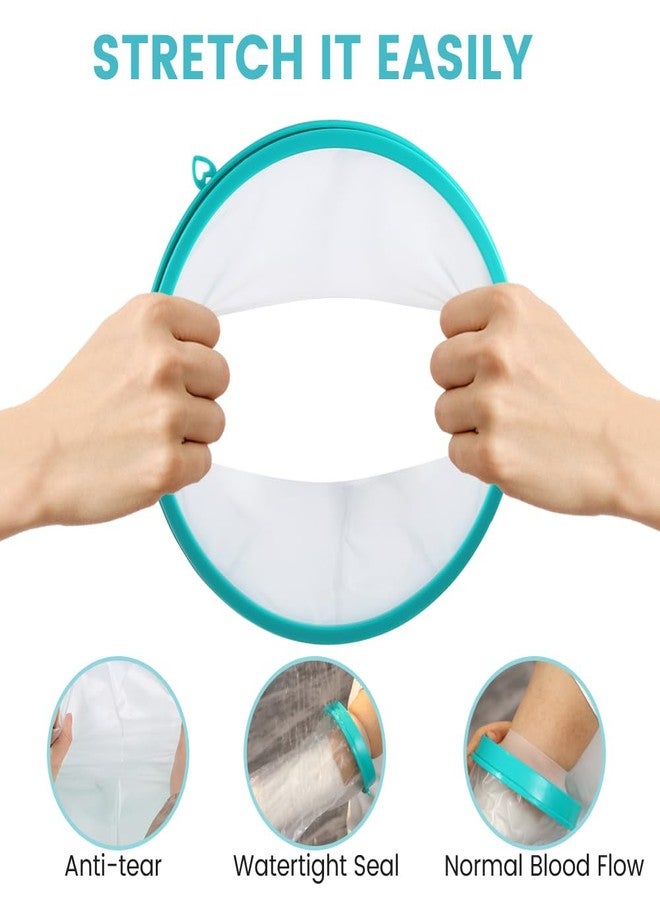 CIVJET Cast Covers for Shower Arm, Waterproof Cast Cover, Cast Cover for Swimming, Cast Protector for Shower Adult, Elbow, Hand, Elbow, Upper Arm (Diameter - 7.9") Extra Long - Image 4