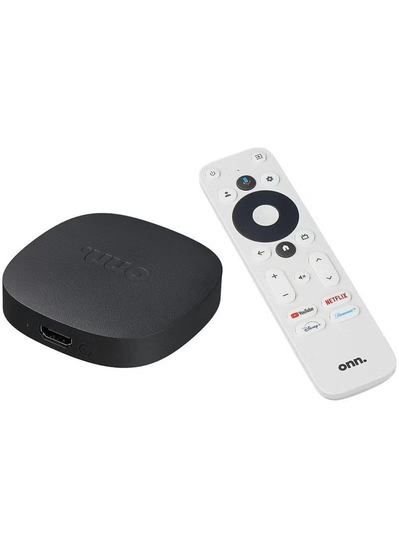 ONN "Google TV 4K UHD Streaming Box with Remote – High-Performance Media Player for Seamless Streaming, Smart Features & Immersive Picture Quality – Supports Netflix, YouTube, Prime Video & More – Easy Setup & User-Friendly" - Image 2