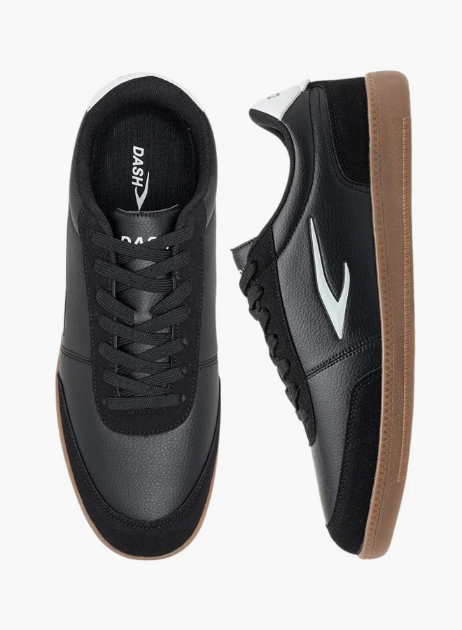 داش Men's Panelled Lace-Up Sports Shoes
