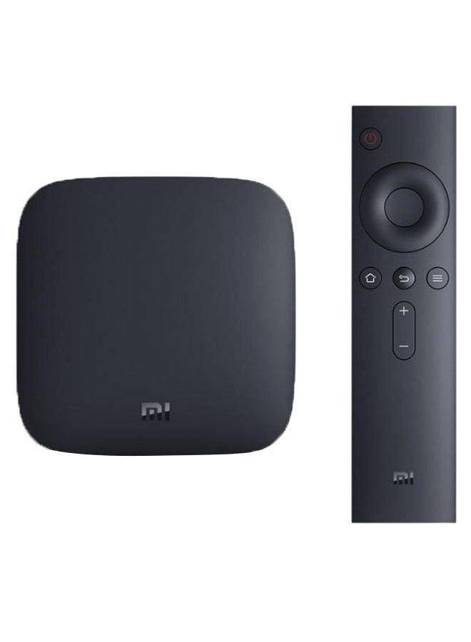 Xiaomi 4K Android Smart TV Set Top Box With Remote Control BT-0072 Black - Image 1