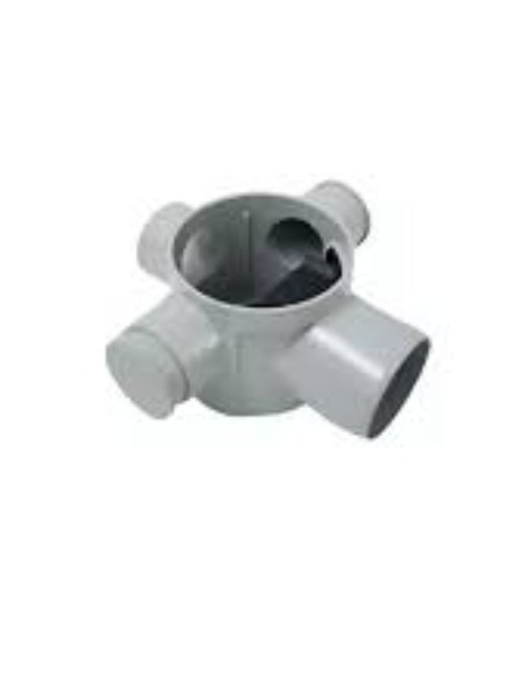 KNP KNP Floor Trap UPVC Pipe Fitting 4 x 3 x 2 Inch is Designed to Effectively Manage Water Flow and Drainage in Plumbing Systems. - Image 2